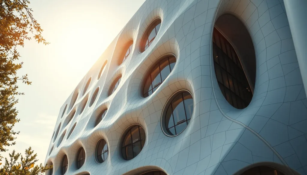 Illustration de l'impression 4D en construction avec des structures adaptatives