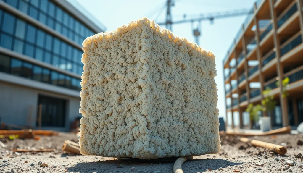 Bloc de construction en mycélium, matériau éco-responsable innovant