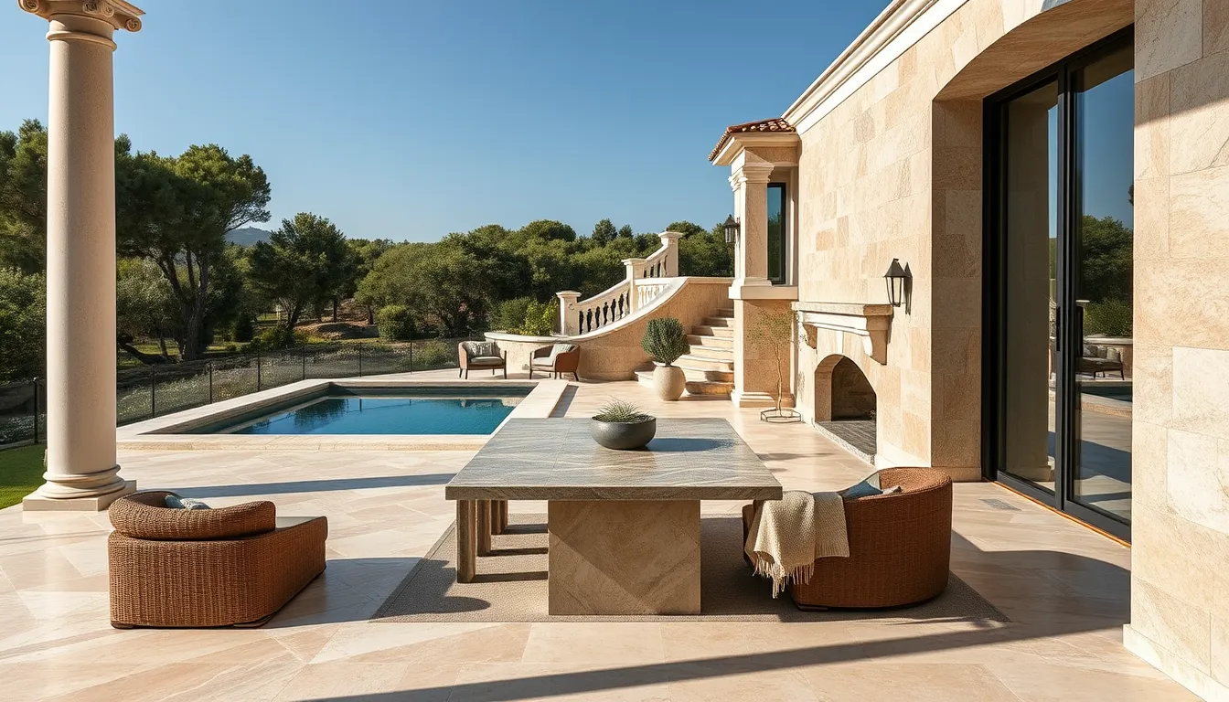 Rénovation de villa de luxe à Grimaud et Gassin avec matériaux haut de gamme