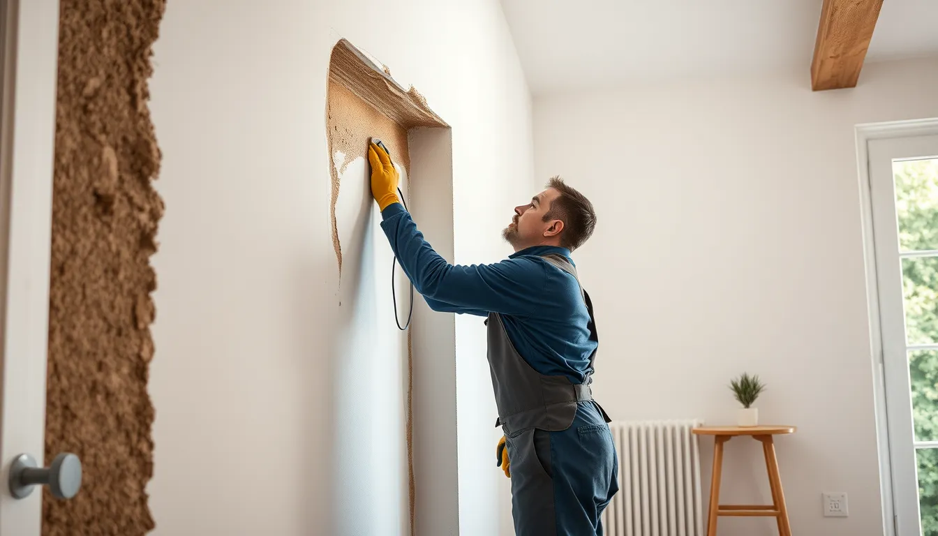Traitement de l'humidité des murs dans une maison à Draguignan