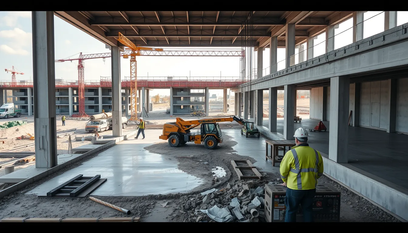 Construction durable avec béton décarboné