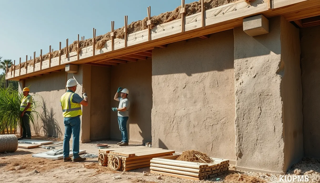 Construction en chanvre pour l'éco-construction durable