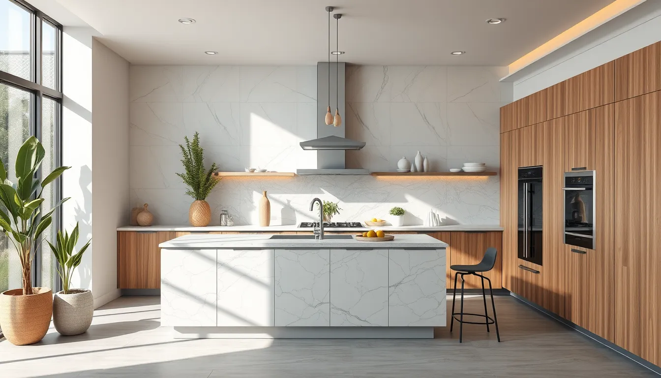 Cuisine haut de gamme : matériaux pour un design exceptionnel