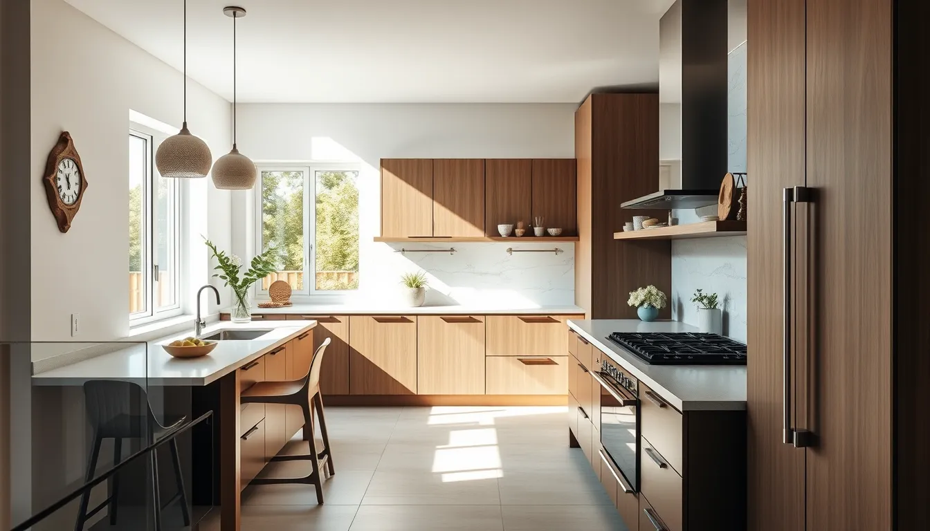 Cuisine rénovée moderne à Toulon avec des matériaux haut de gamme
